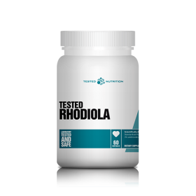 Rhodiola Rosea 60 caps 500mg Tested Nutrition